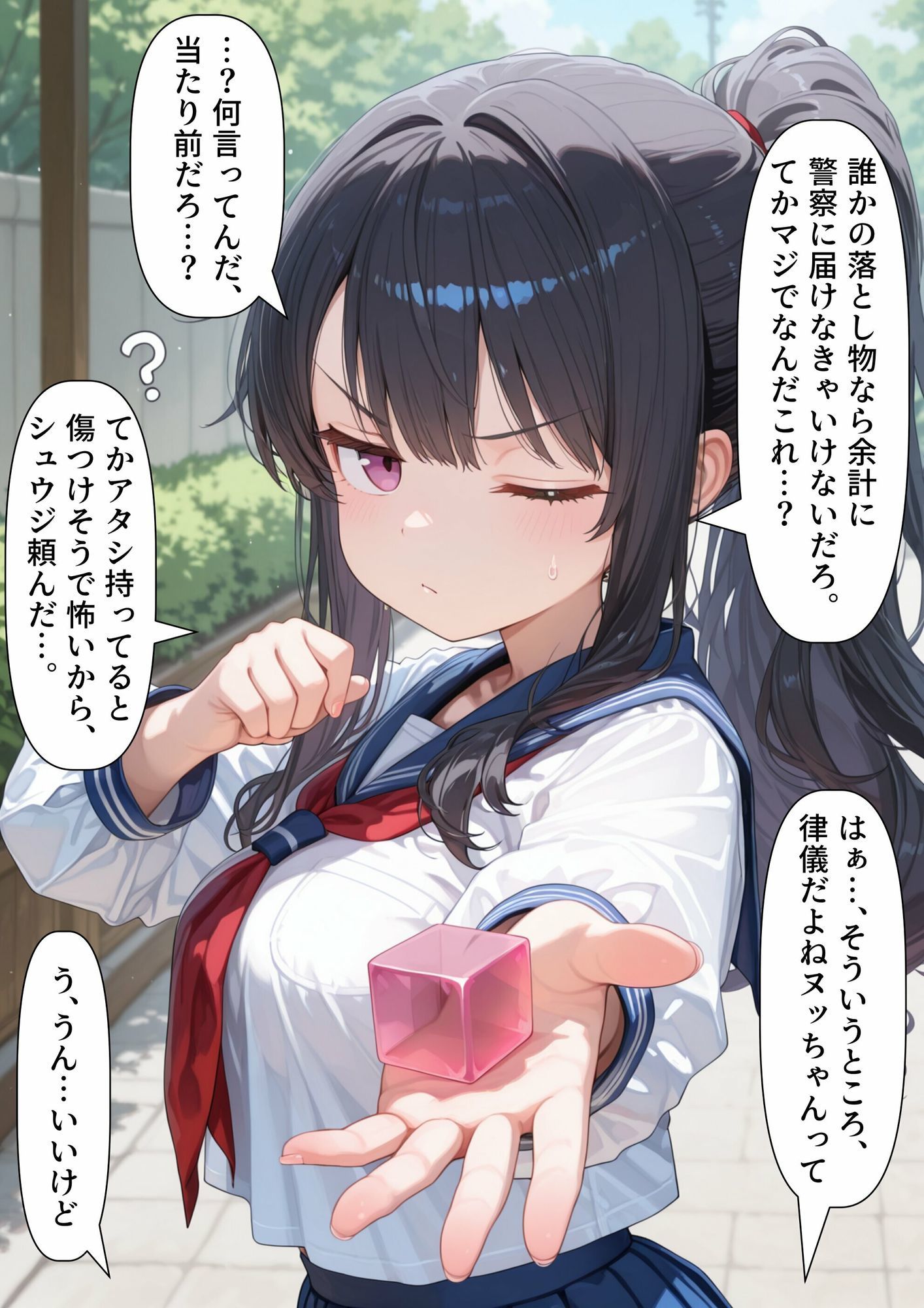 TS2作品セット7（【寄生】生意気な後輩の中に触手が入っていった話・【入れ替わり】両片思いの幼なじみと不思議なピンクのキューブ） 画像6