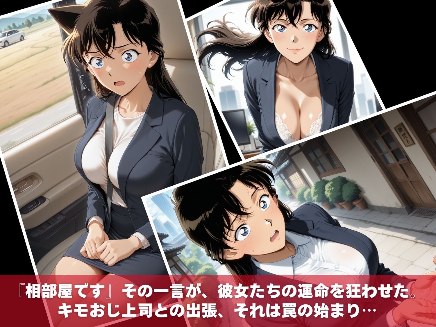 名●偵コナン 温泉出張ファイル〜キモおじ上司の肉便器調教〜 画像1