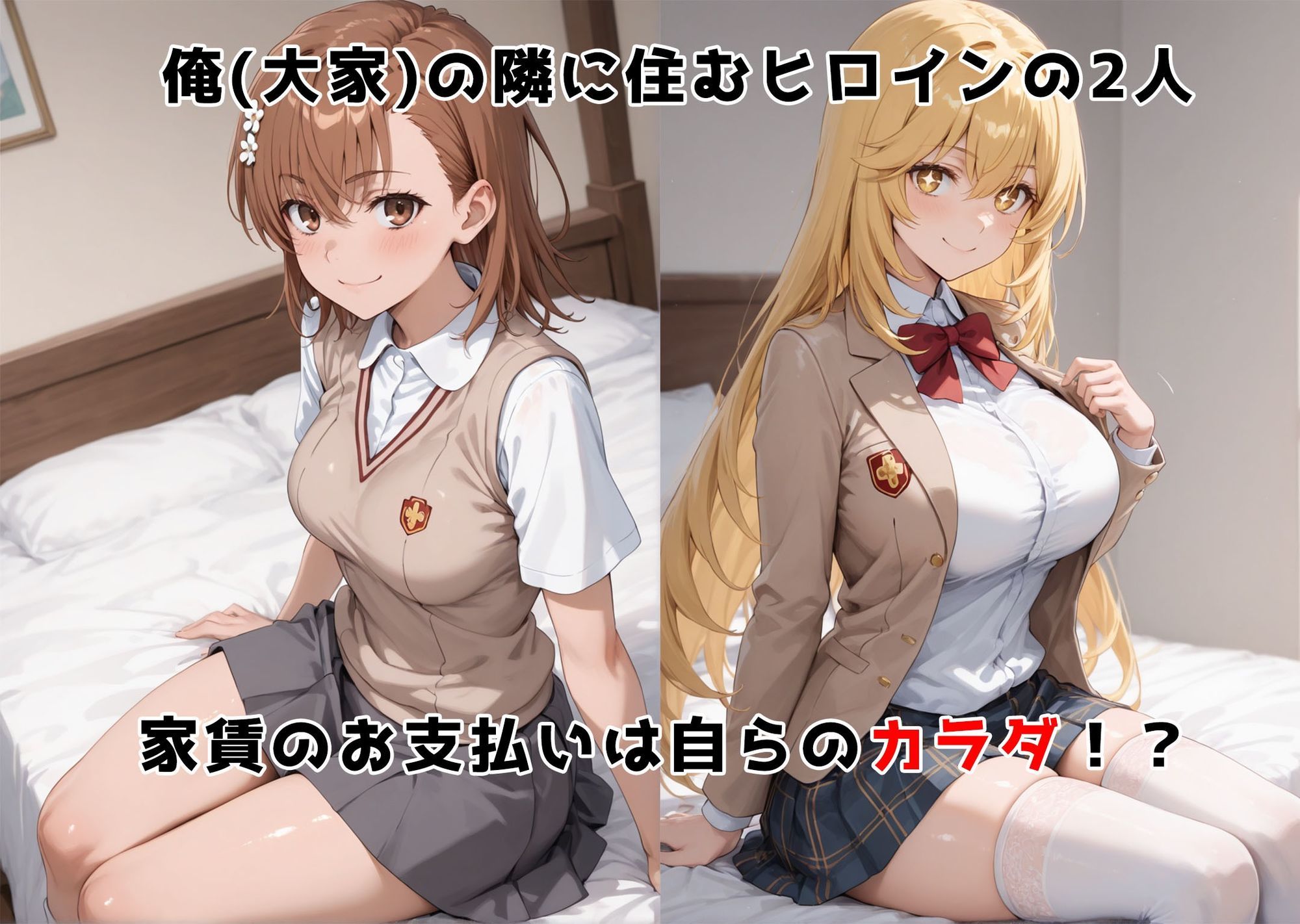 チン体奉仕契約〜大家への家賃は私達のカラダ〜御〇美琴・食〇操祈 画像2