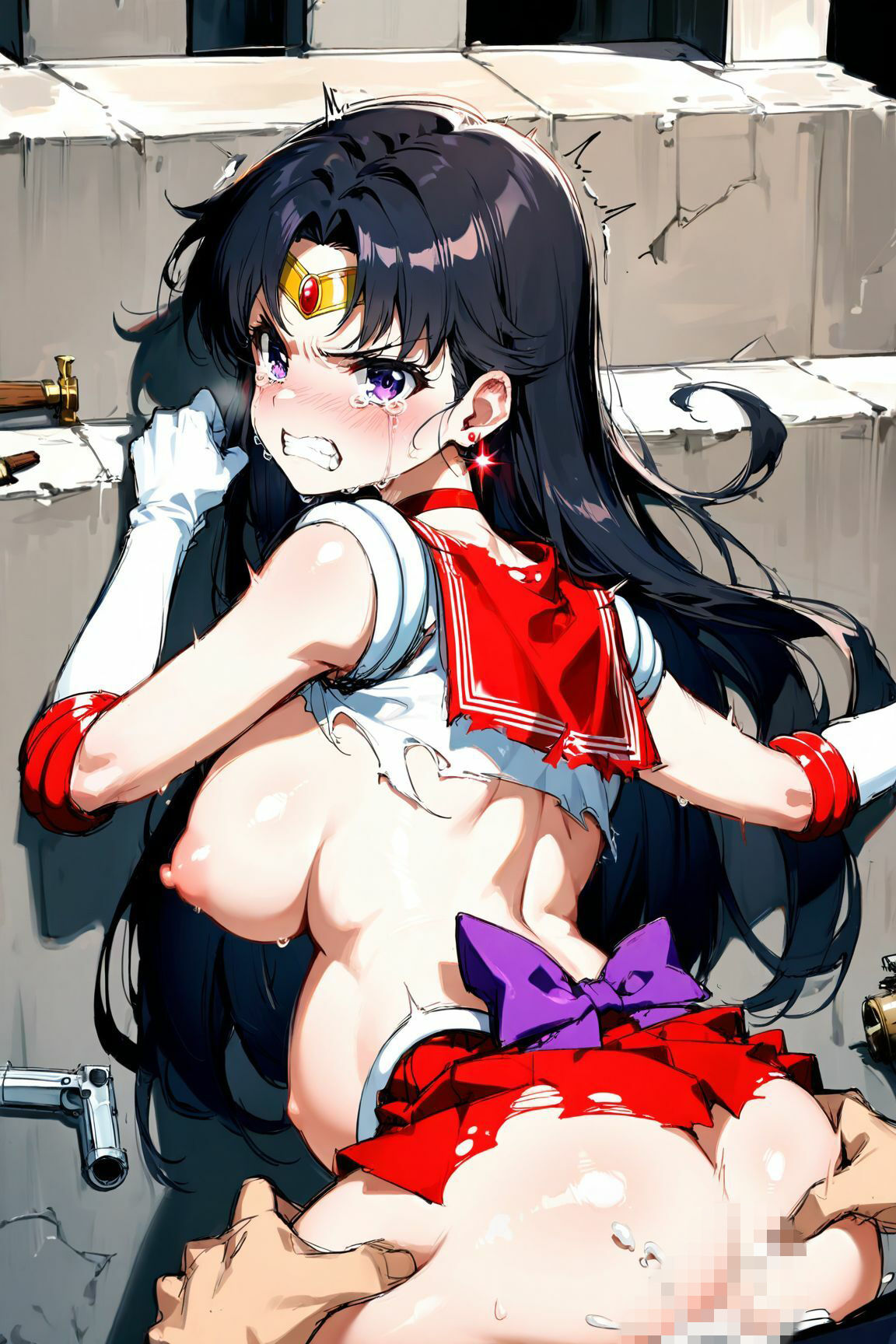 虜囚 ボテ腹 セー〇ー戦士たち 画像3