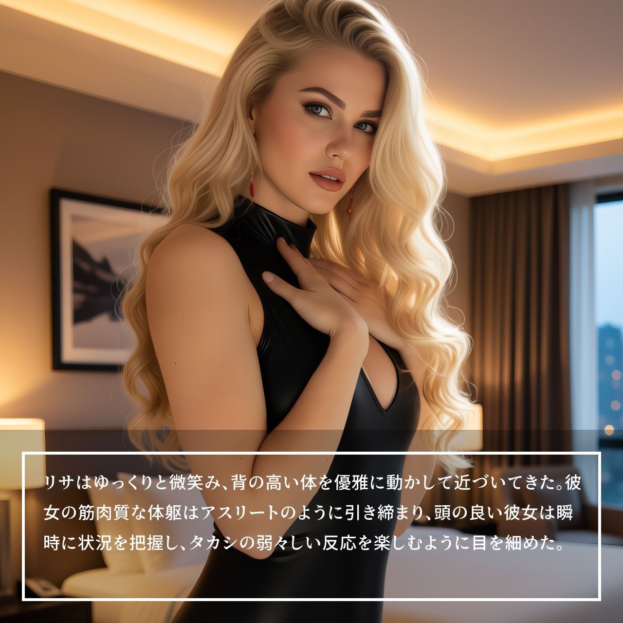 海外出張先のホテルでムチムチのボンテージ姿のお姉さんに強●射精させられた僕【オムニバス2】 画像1