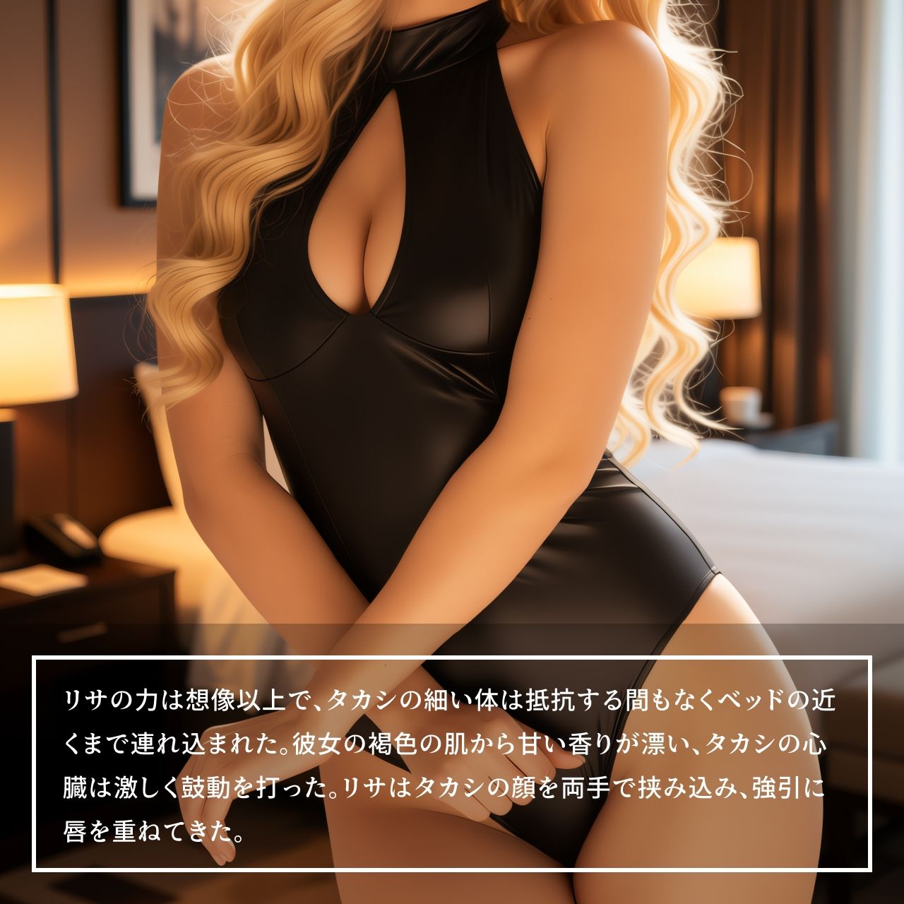 海外出張先のホテルでムチムチのボンテージ姿のお姉さんに強●射精させられた僕【オムニバス2】 画像2