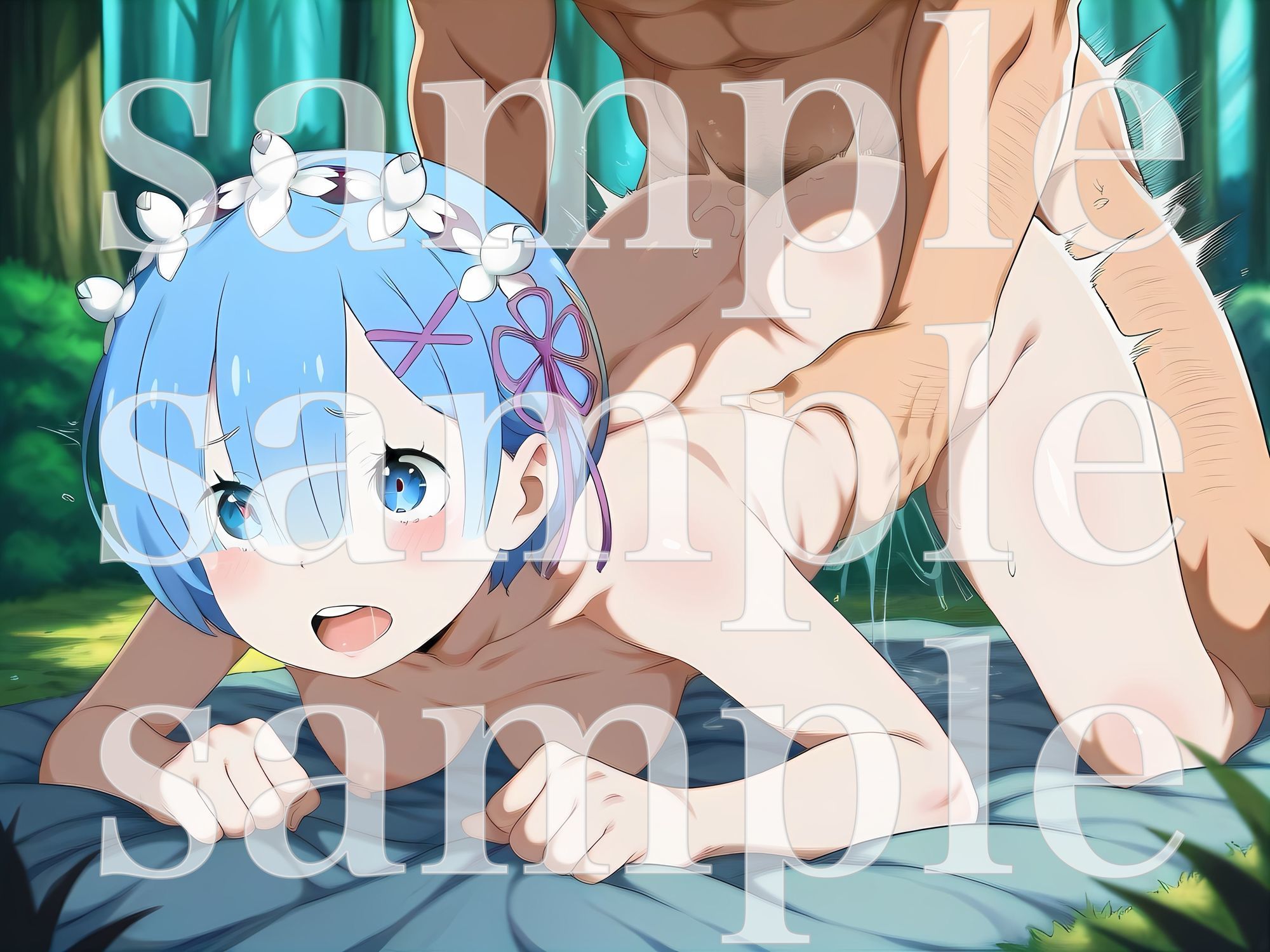 うしろから突いてっ！レ〇編 画像5