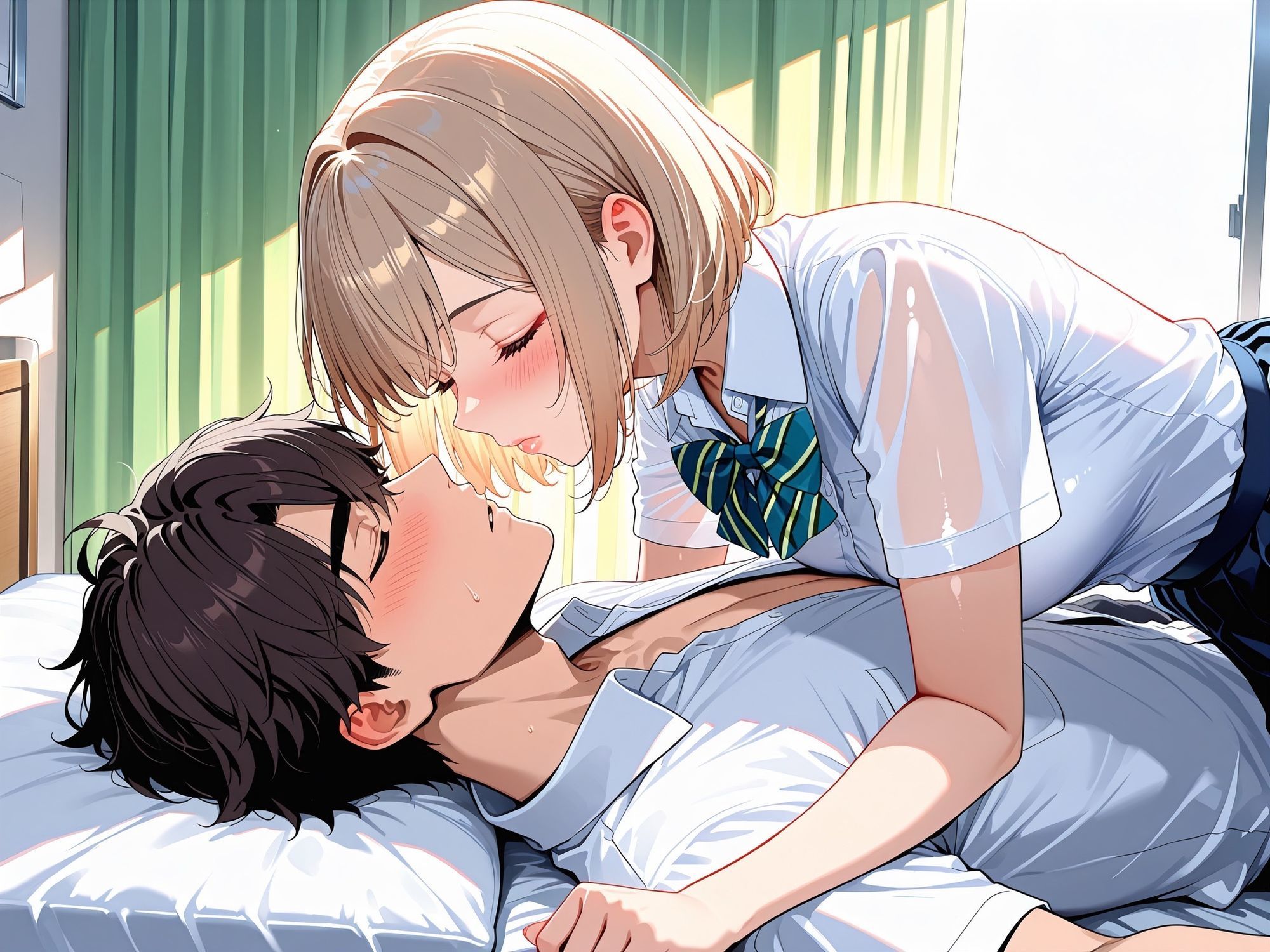 幼馴染白ギャルが種付けSEXし放題になるまで 画像3