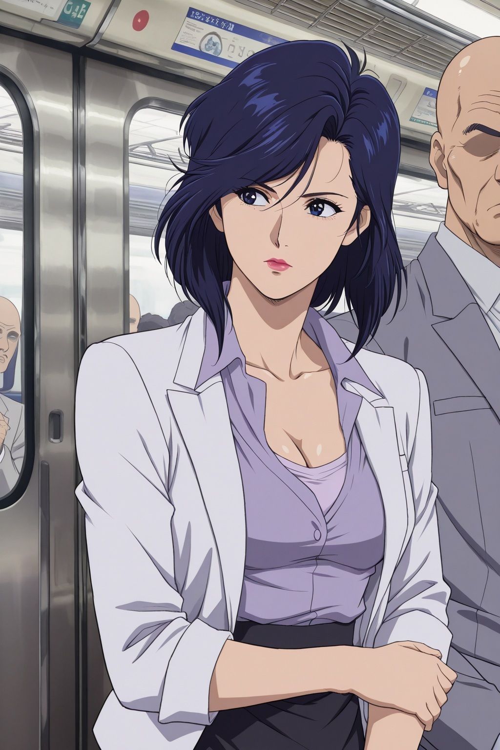 痴〇電車に堕ちた敏腕刑事 冴子 画像1