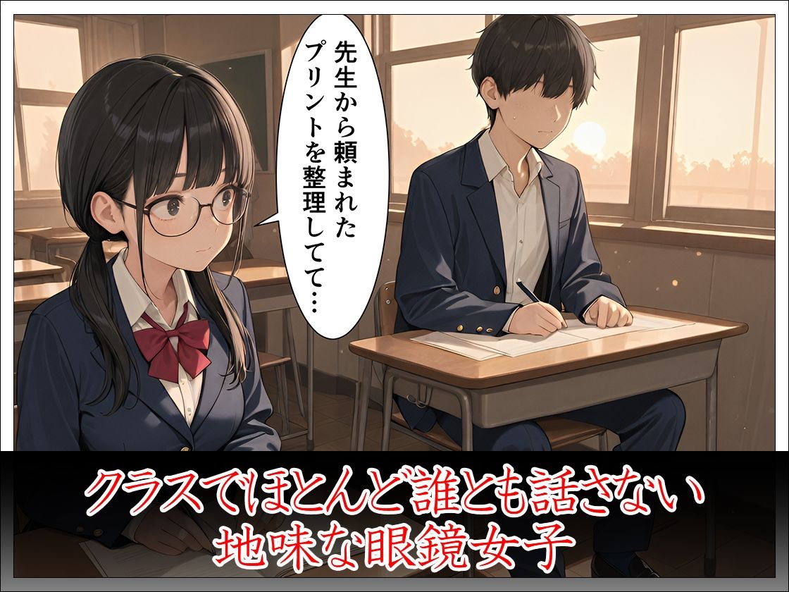 クラスの陰キャ女子と付き合ってないのにエッチする話 画像2
