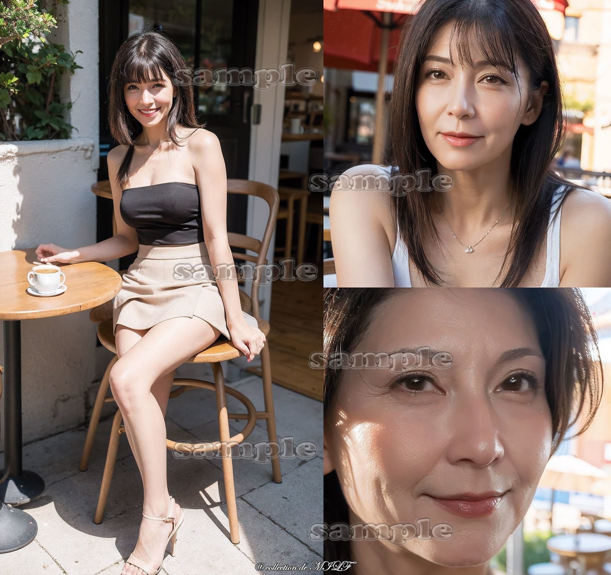 【AIグラビア】熟女の顔_2