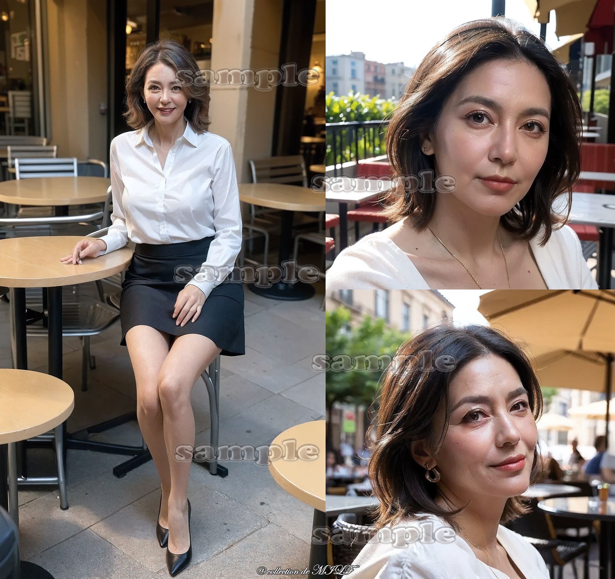 【AIグラビア】熟女の顔_7