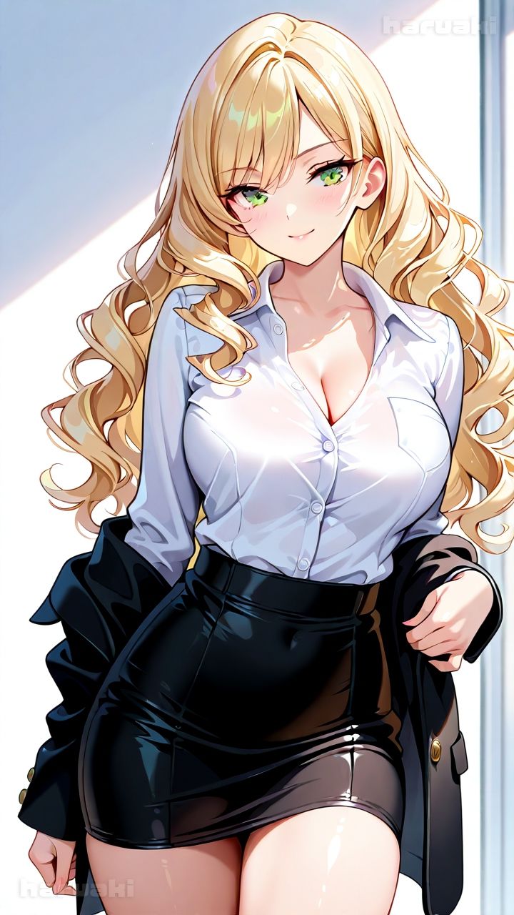 【ルナ・ヴェール写真集】Vol.1オフィスの秘密の密会 画像1