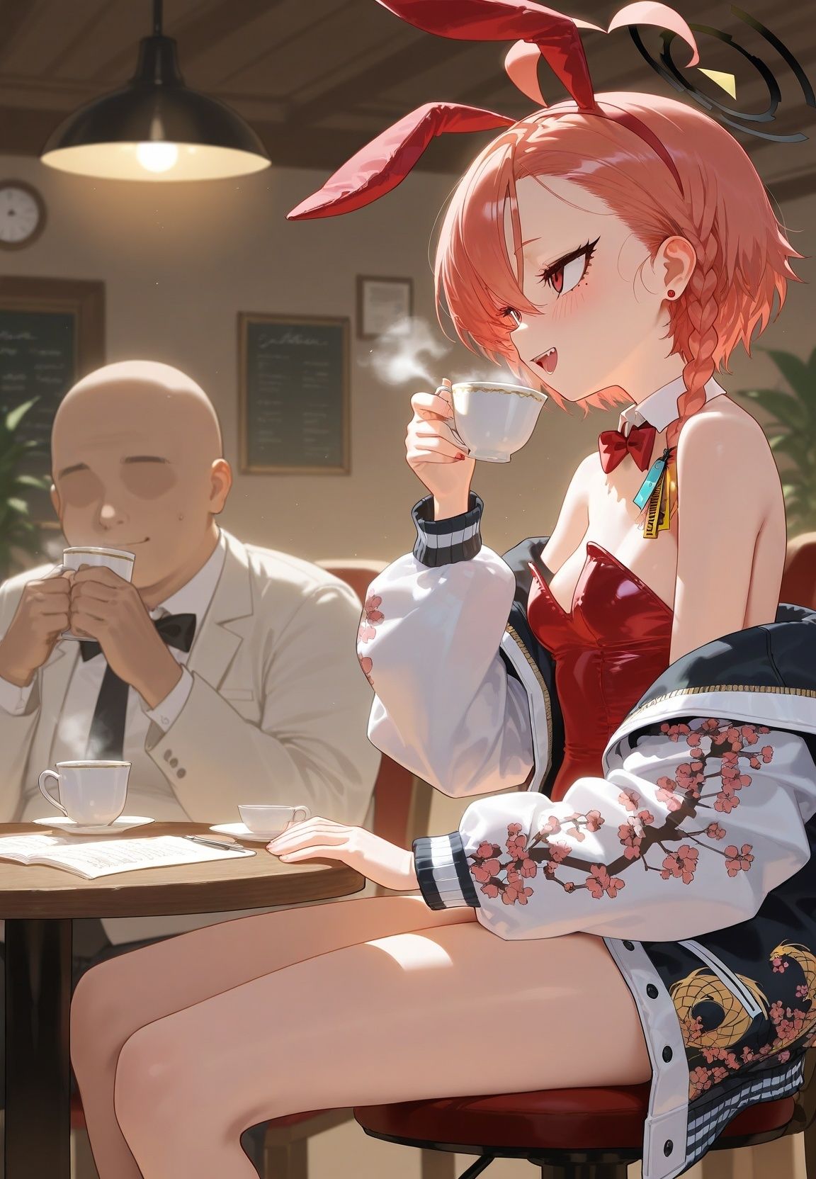 声かけられてお茶しただけなのに・・・簡単にお持ち帰りされて種付け調教されちゃう件www ブ〇ーアーカイブ 2 画像9