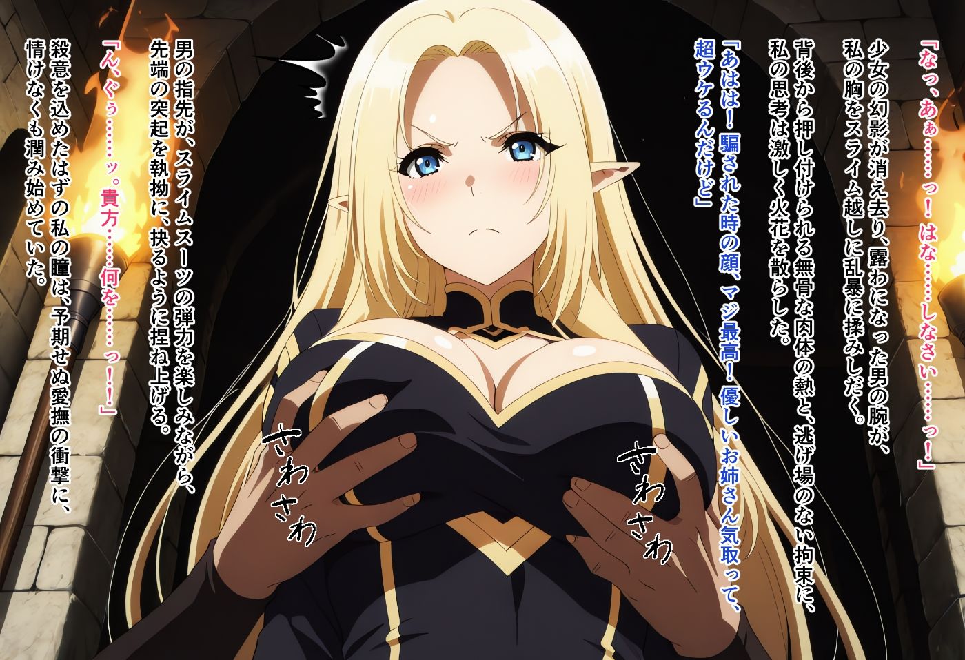 催〇陥落 〜誇り高き金髪エルフを堕とすまで〜 画像1