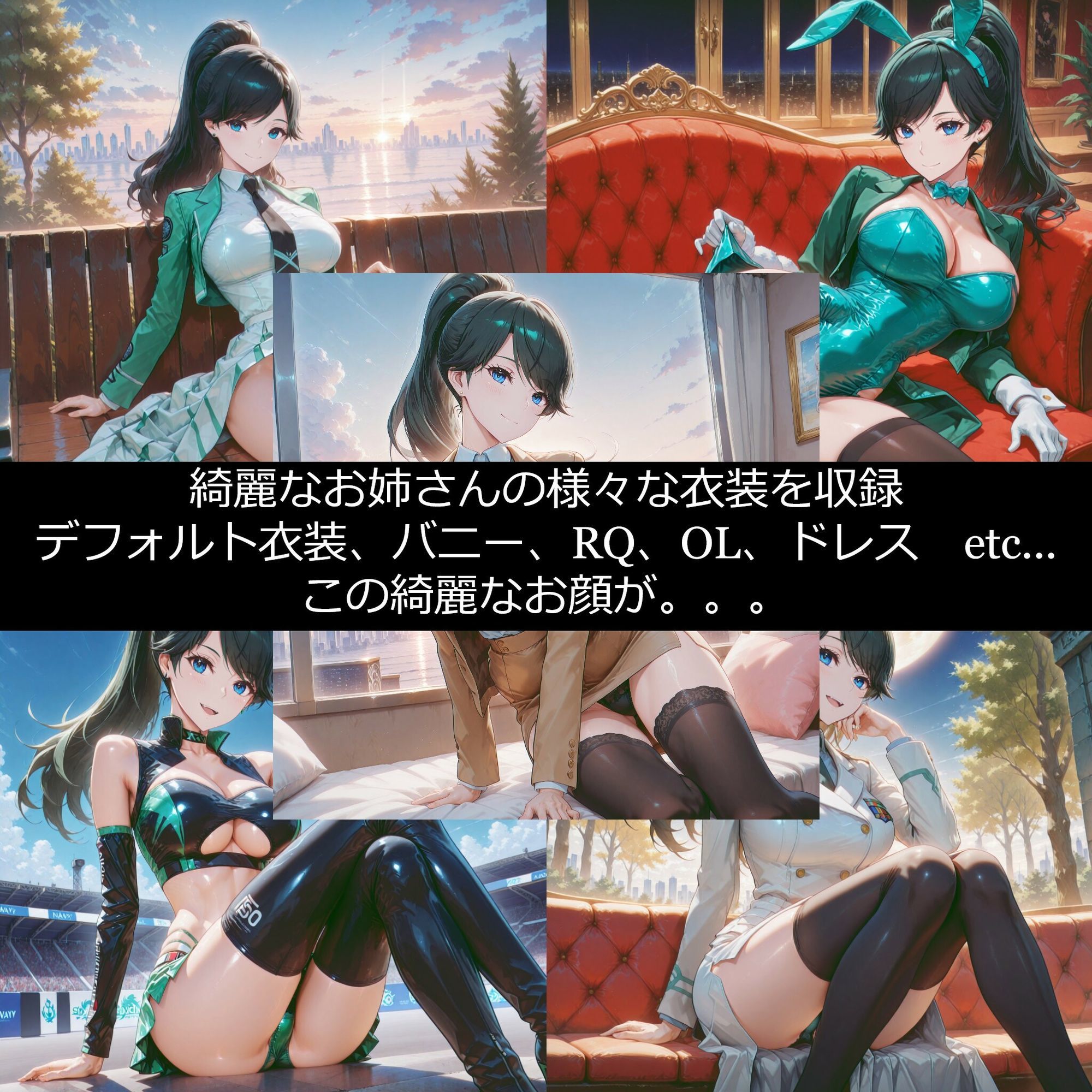 【衣装多種】藤〇響子の知的なお顔が快感の限界を超えて無様に歪み狂う。もうエリートの面影なんてどこにもない_玩具オナニー編 画像1