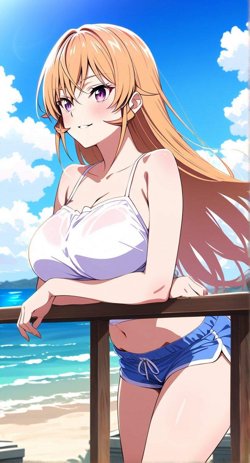 薙切えりな新婚旅行グラビア集_1