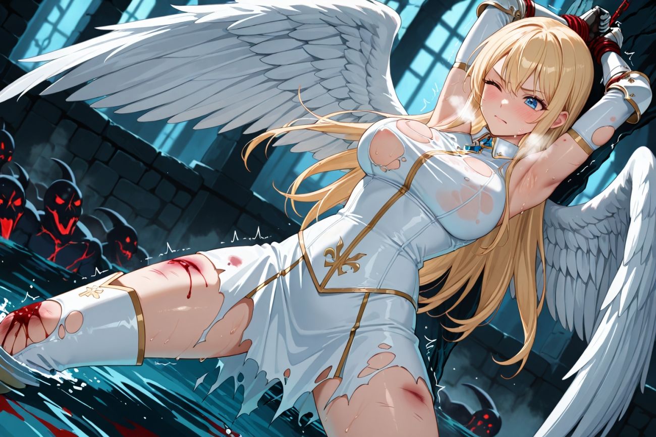 ●敗北●触手●巨乳天使●セイクリッド・バースト 画像7