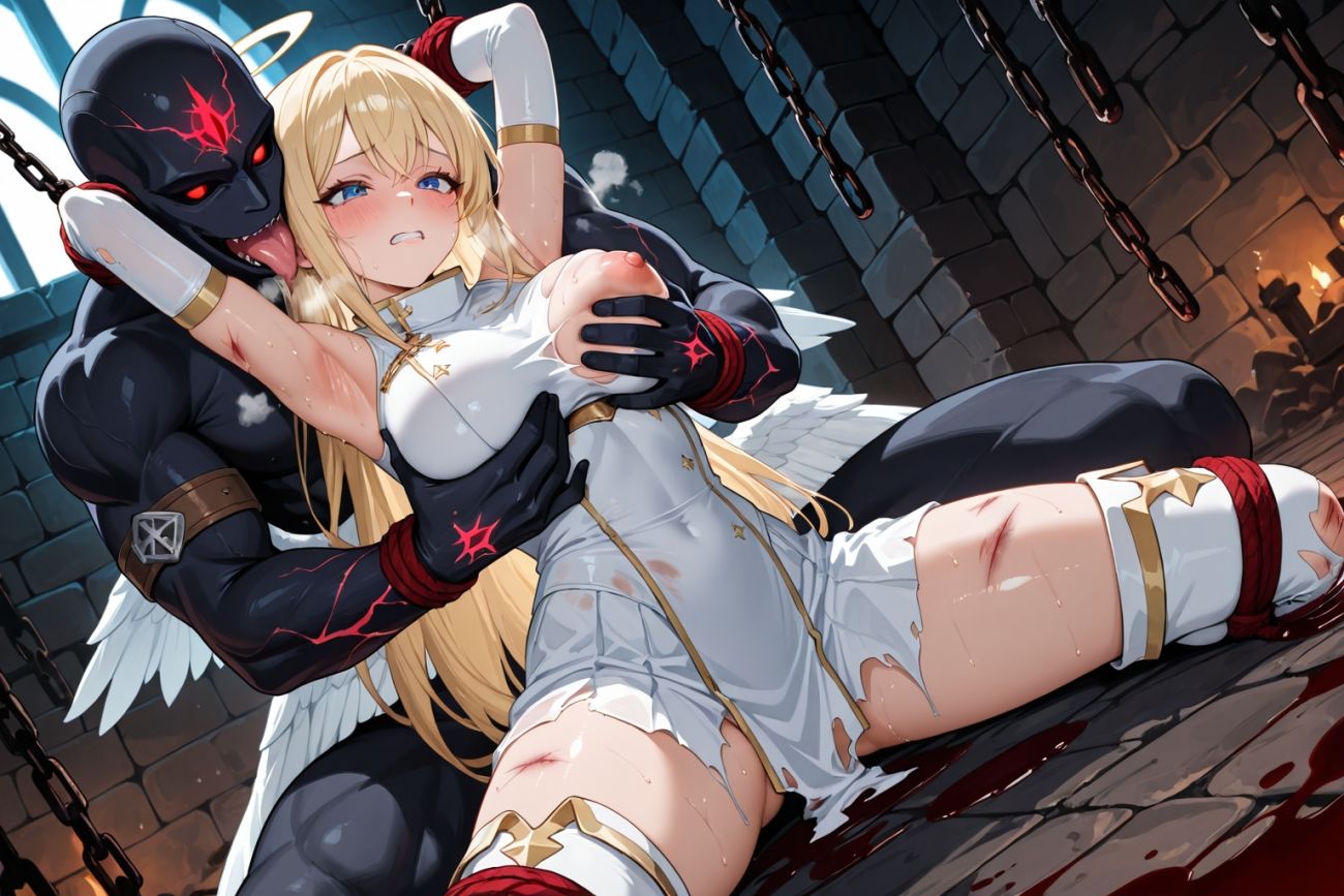 ●敗北●触手●巨乳天使●セイクリッド・バースト 画像10