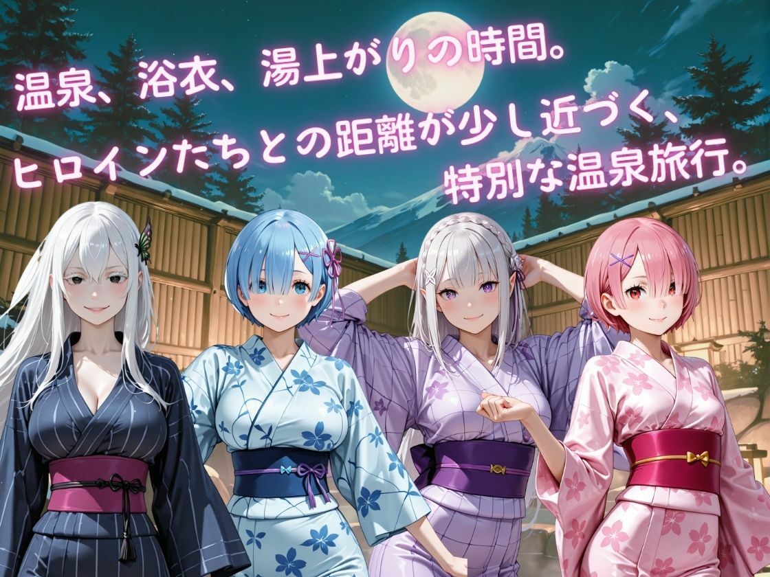 ヒロインたちの温泉旅行 ― 異世界の四人と過ごす休日 ― 画像1