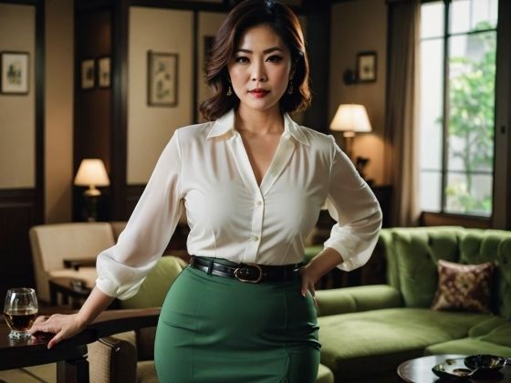 セクシーな親戚のおばさんが遊びに来た