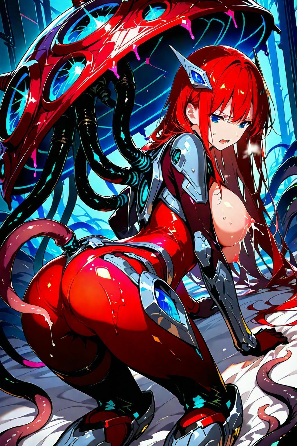 深紅の変身ヒロイン 敗北調教集