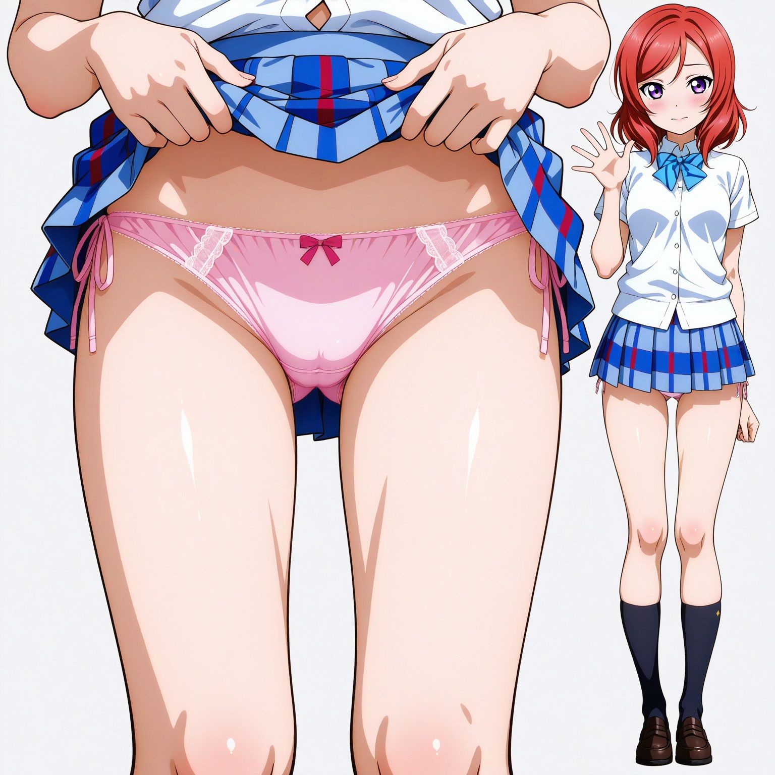 立ち絵とたくしあげ【ラブライブ！風1】_0