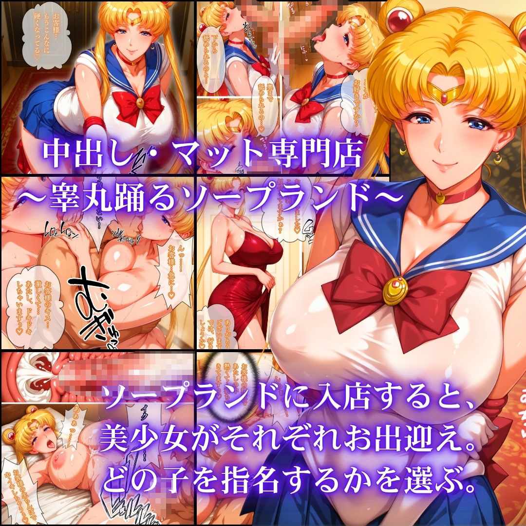 中出し・マット専門店【睾丸踊るソープランド】セーラー編