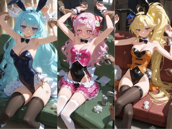 ヒロインが複数男の標的に！！ 催●で抵抗できず輪〇地獄！！ プ〇キュア 画像2