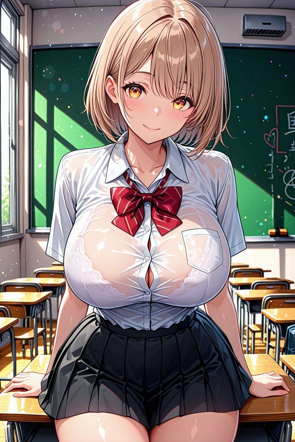 ギャル性処理委員 特別中出し大サービス 画像1