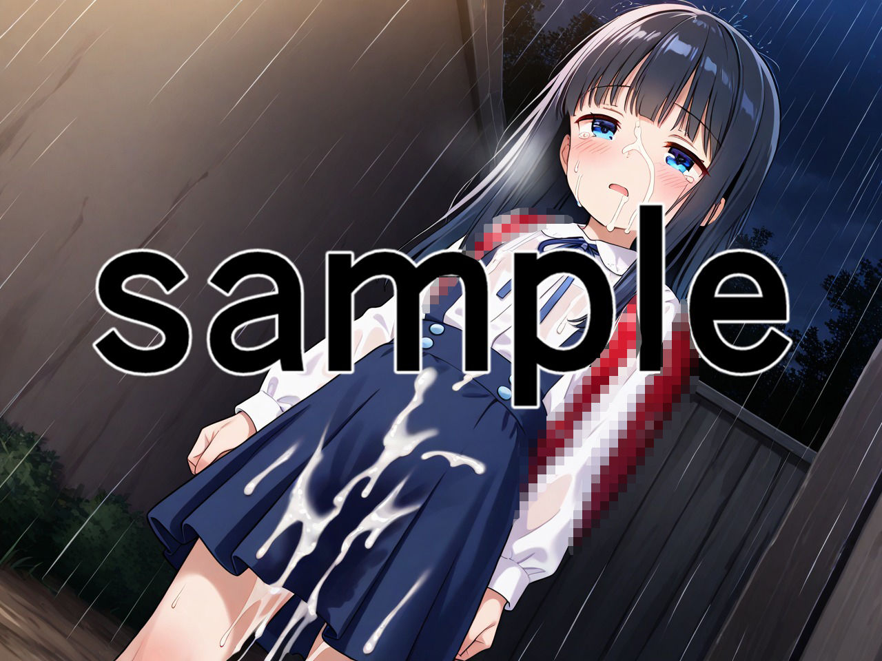 雨の日はお外でロリを中出しレ〇プ！8