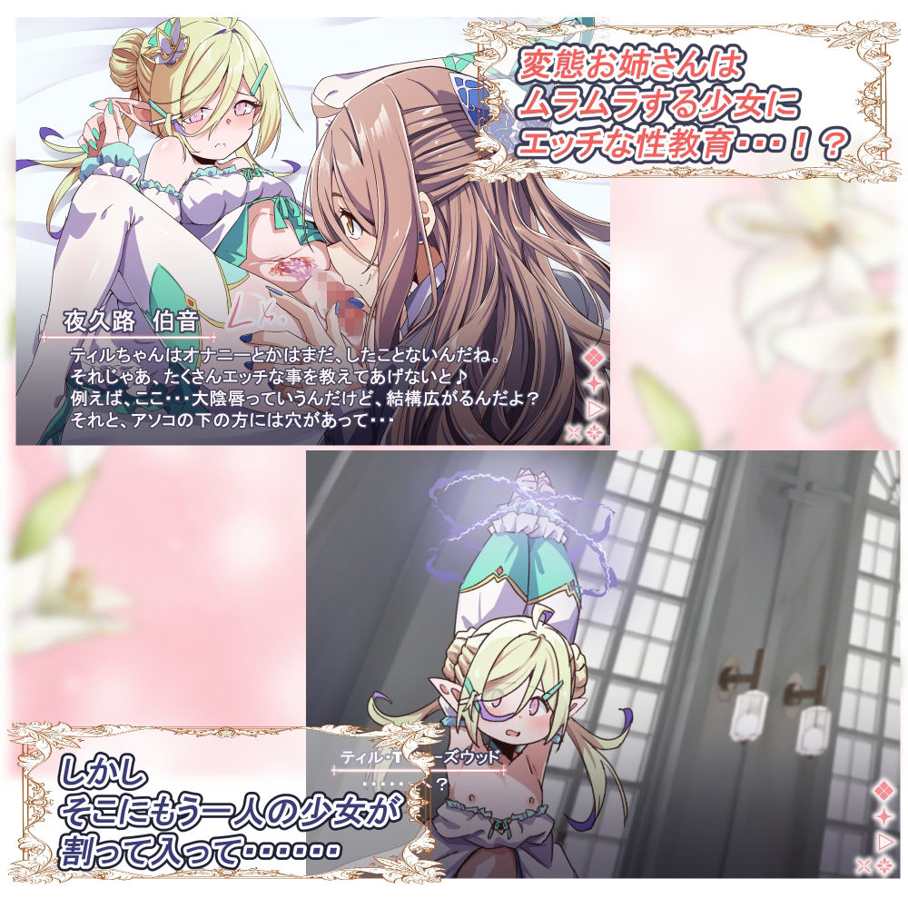 Project Meerverce Series5 つるぺたエルフを襲ってつるぺたサキュバスに襲われるヘンタイお姉さんの話_5