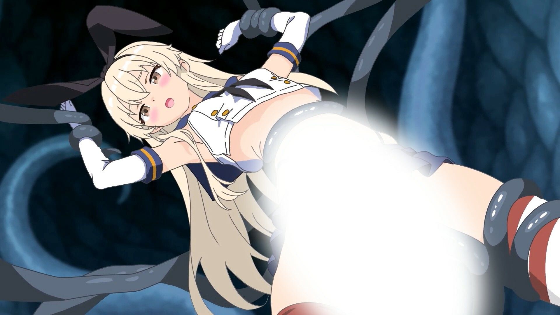 【Live2Dアニメ】深海棲艦に捕縛された島風の末路… 画像1