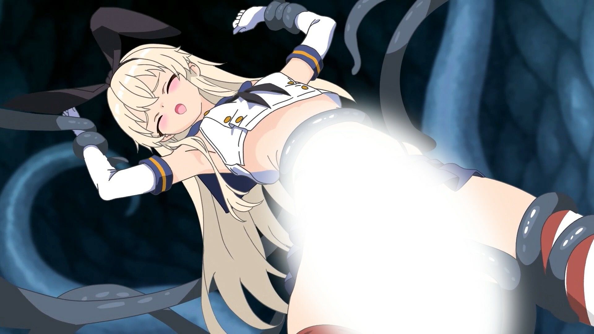 【Live2Dアニメ】深海棲艦に捕縛された島風の末路… 画像3