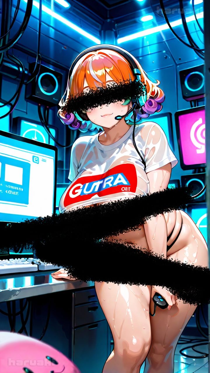 【AIグラビア巨乳美女写真集】Vol.10ゲームとおっぱい配信で人気のゲーマー女子 画像4