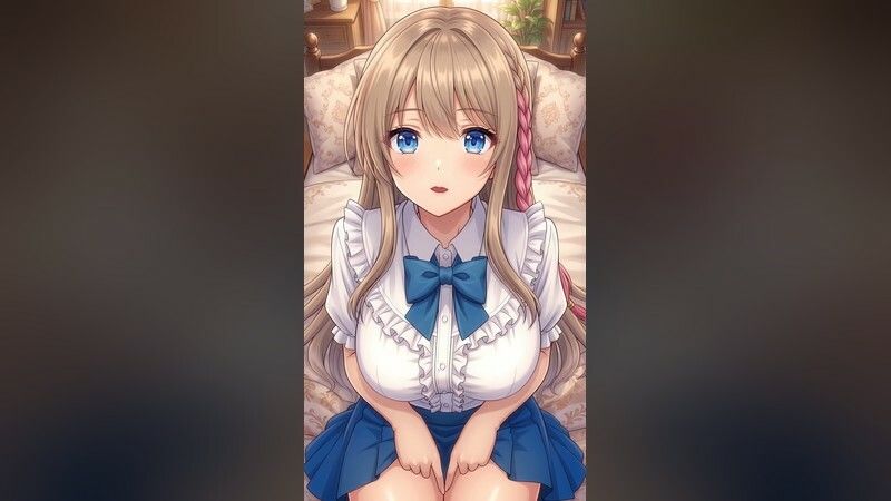 【フルモーション】激かわ彼女と主観疑似セックス〜ドスケベおねだりで本気イキ〜|4Kフルボイスアニメ 画像1