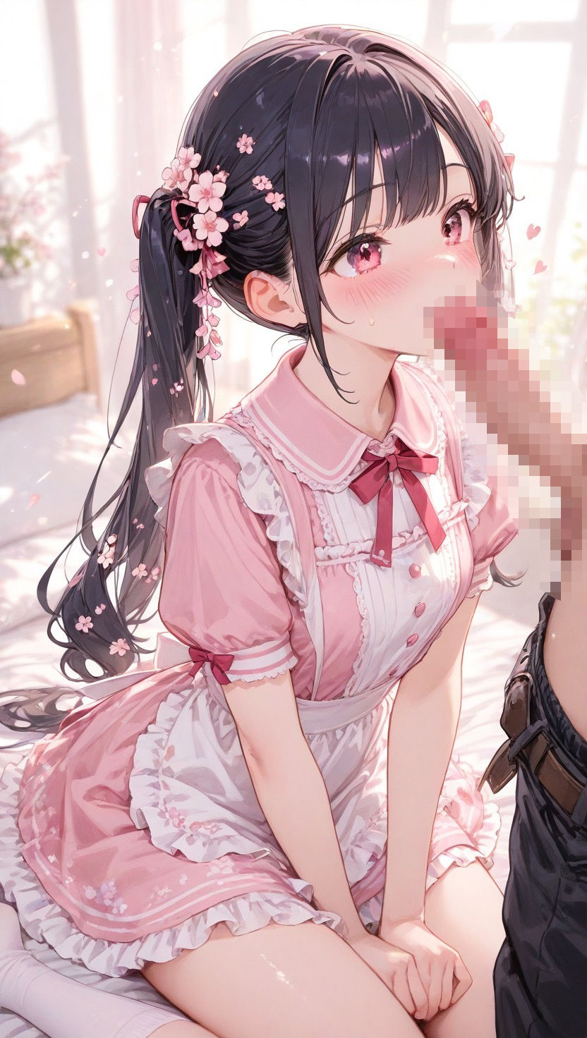 咲愛ちゃんHイラスト集vol.2 スク水  メイド  制服H編 画像1