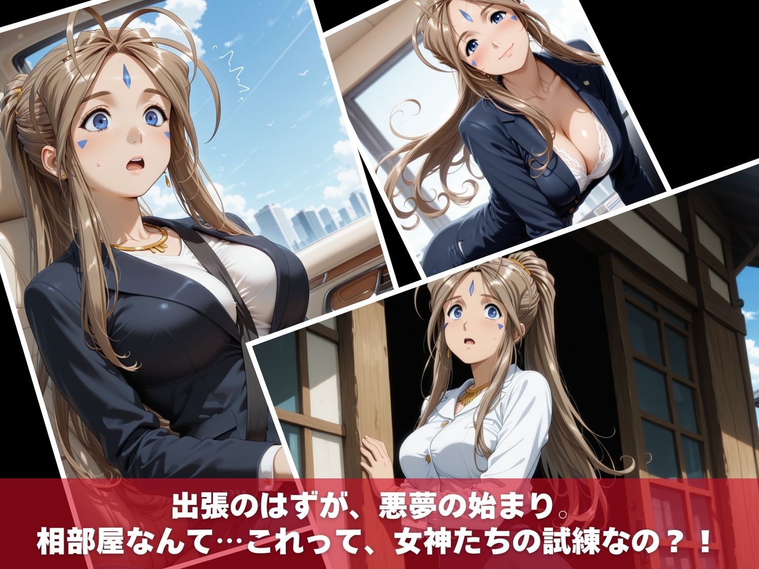 ああっ女神たちの恥辱温泉旅館 〜キモおじの孕ませ計画〜 画像1