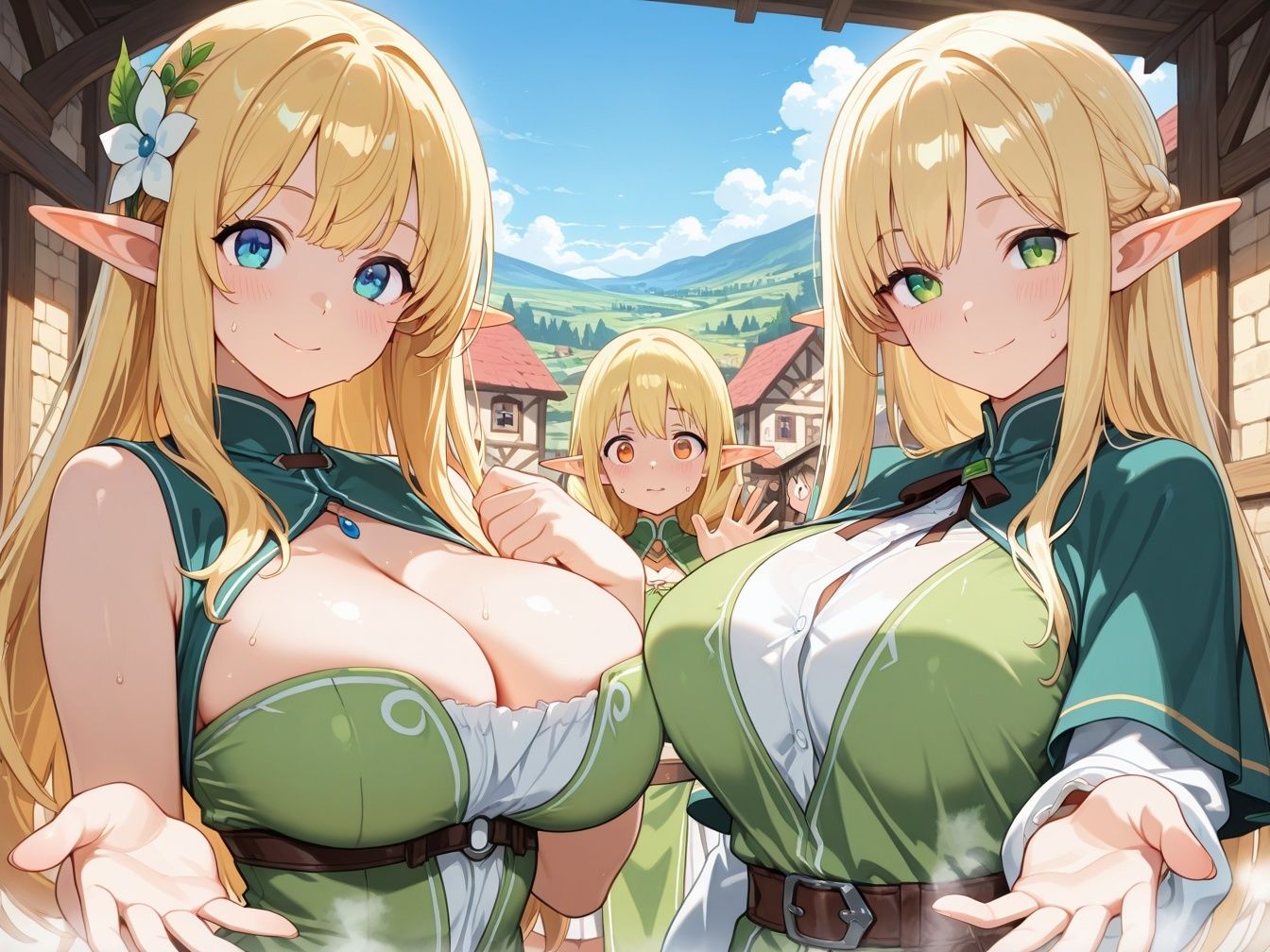 エルフの里へようこそ！エルフ達のエッチなおもてなしver・2 画像6