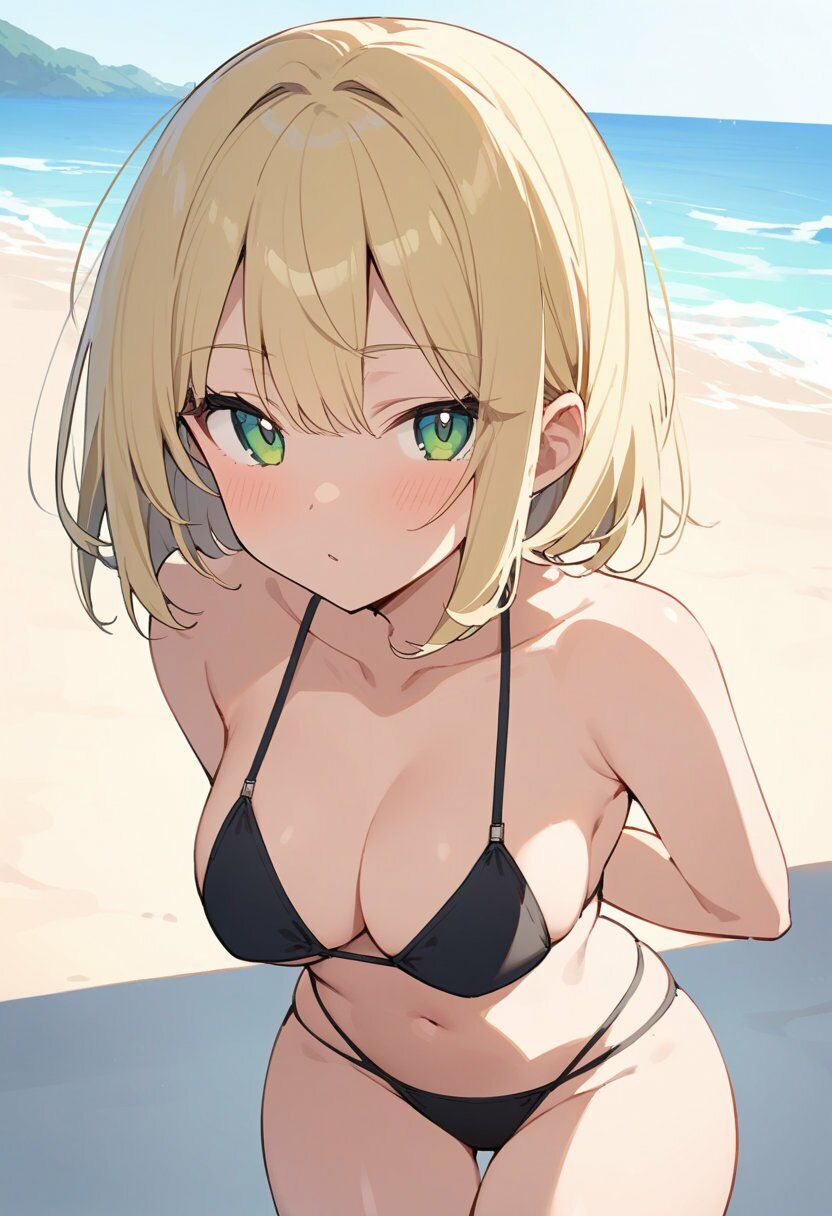 4種の水着で谷間見せ＆お尻見せ vol.1_4