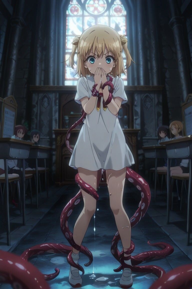 触手に犯●れ堕ちる少女たち 〜背徳の触手宴〜