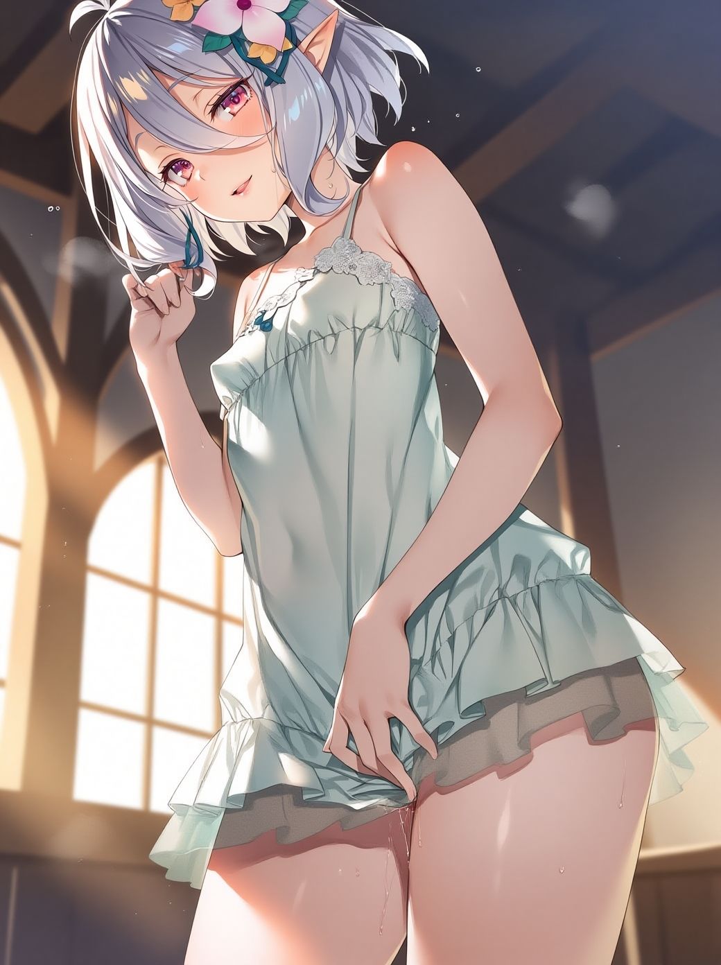 プリンセスniコネクト?美食殿暴食祭ホワイトソースがけフランクフルト躍喰い