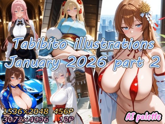 Tabibito illustrations January 2026 part2【AIPalette】