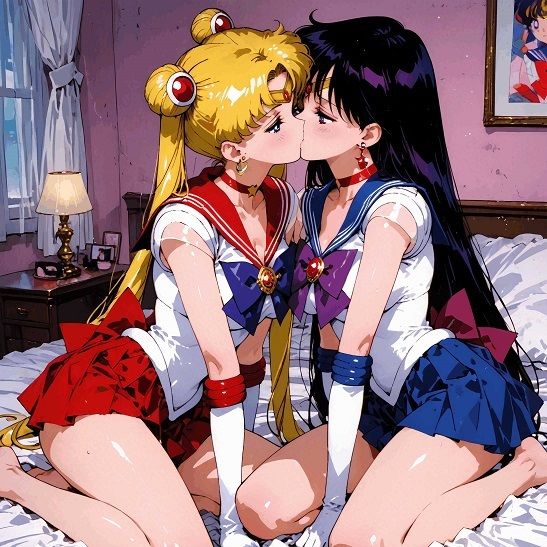 『【表】制服で戦う美少女・月の戦士＋火星の戦士篇』 AIの手で蘇る懐かしのヒロインシリーズ 画像8