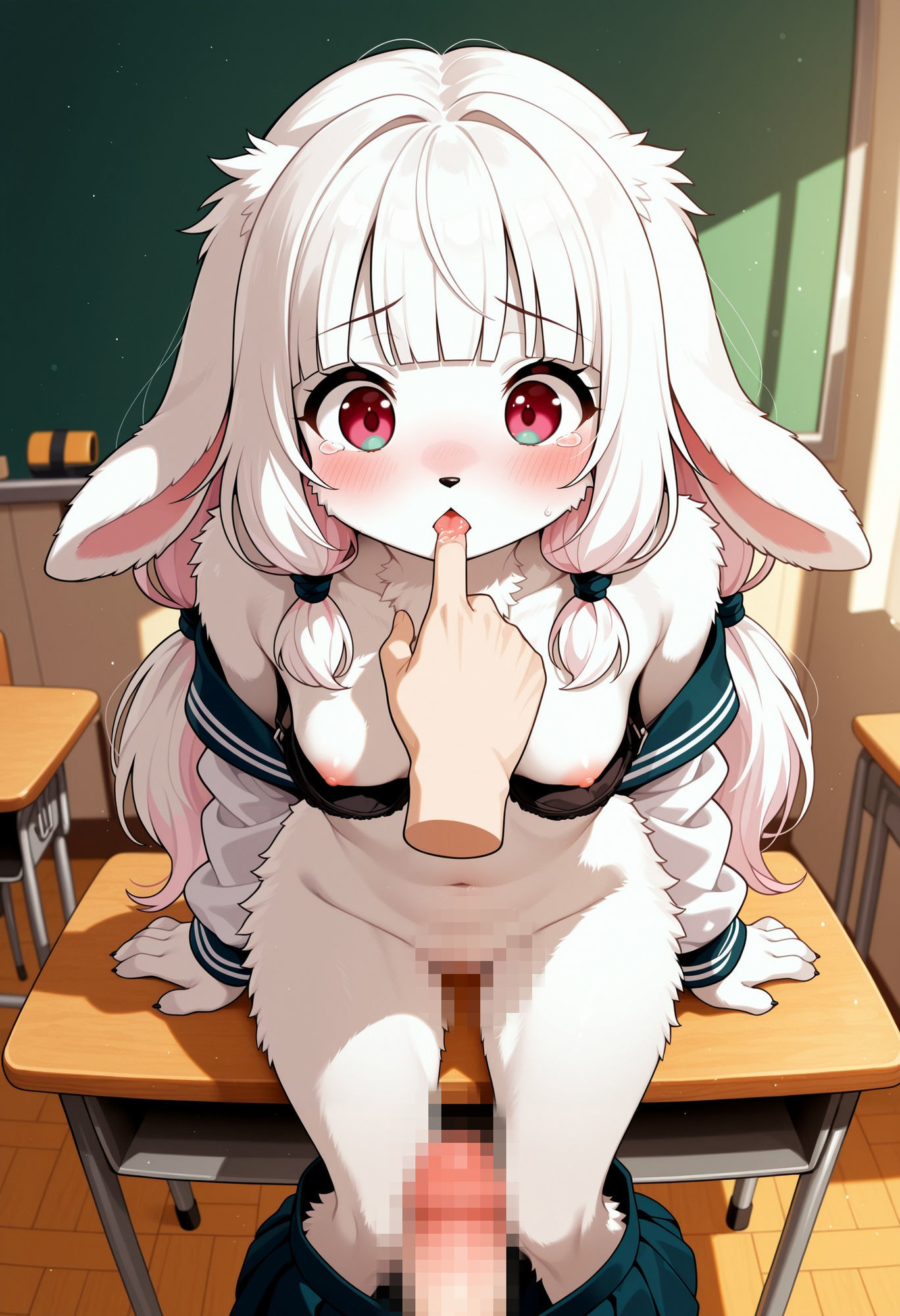 臆病なウサギ娘は強引な種付けに抗えない 画像4