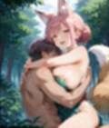 雨宿りしてたら、ケモミミ美少女に襲われました！485P