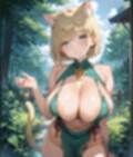 雨宿りしてたら、ケモミミ美少女に襲われました！485P