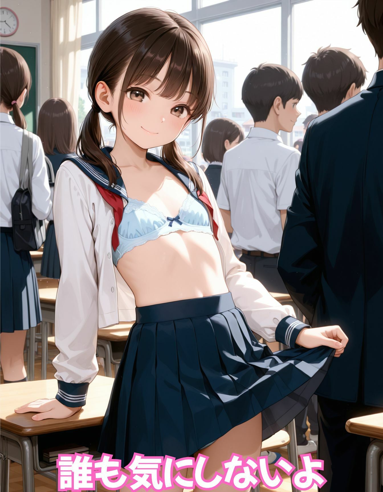 貧乳ちっぱい女子校生は性行為のハードルがない3