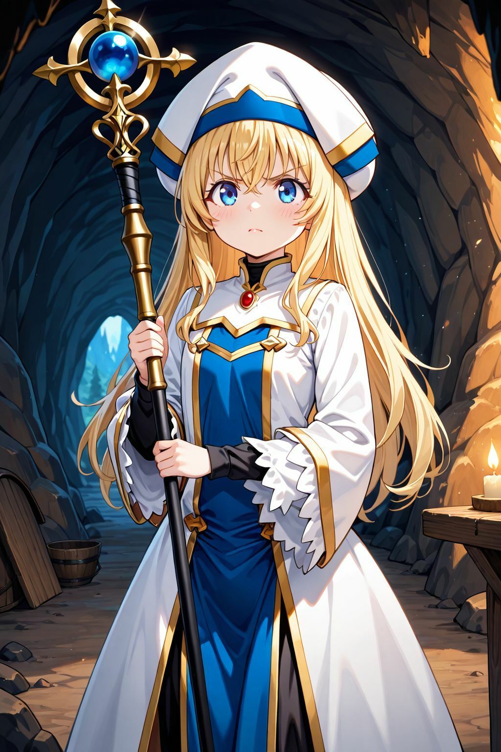 女神官 ゴブリン孕み袋 END サンプル1