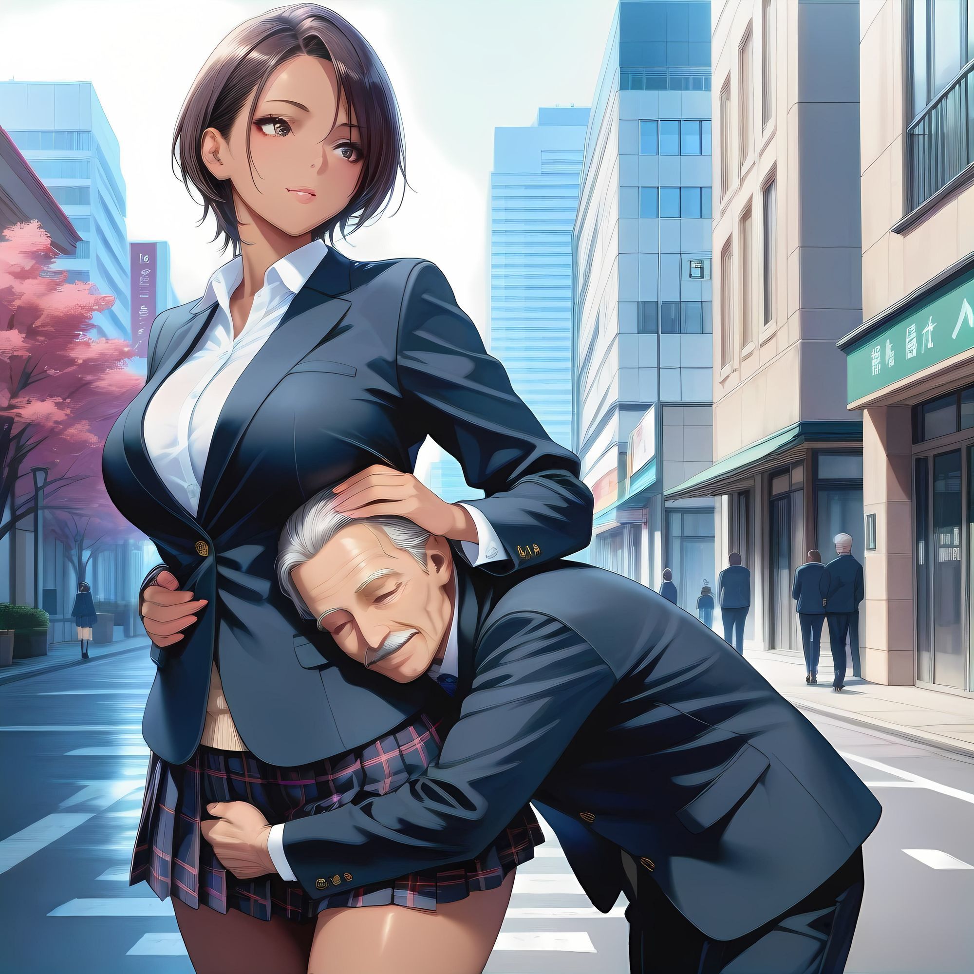 AIイラストストーリー『限りなく透明に近い老人』 画像7