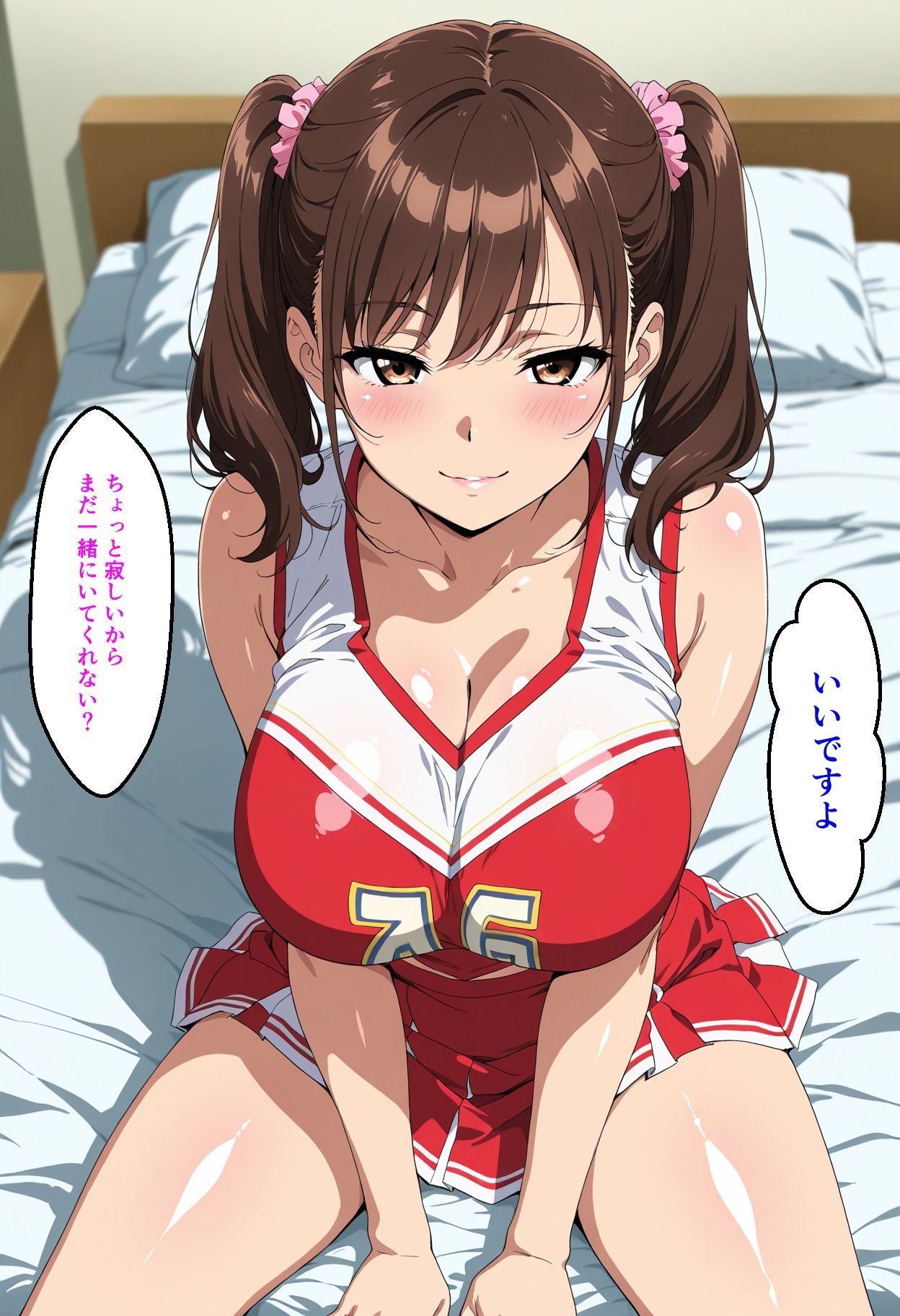 チアリーダー2人に囲まれた新入生マネージャーのエロい毎日の記録 画像6