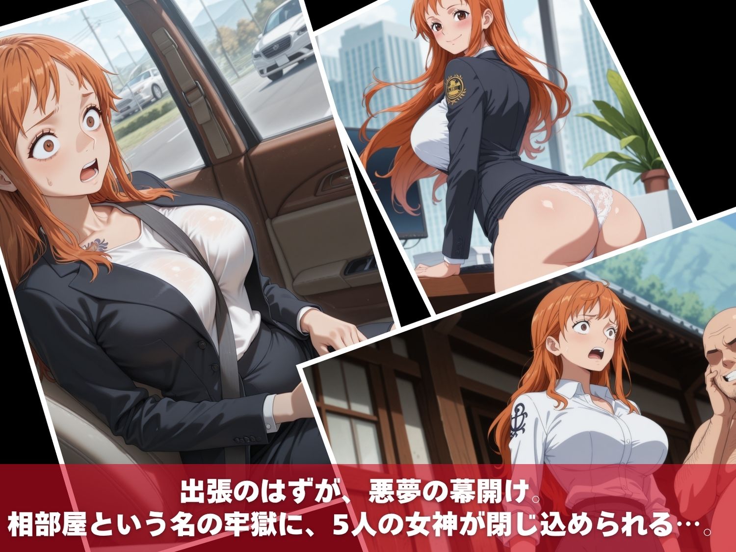 ワ●ピース温泉旅館の旅〜キモおじの肉便器海賊団〜 画像1