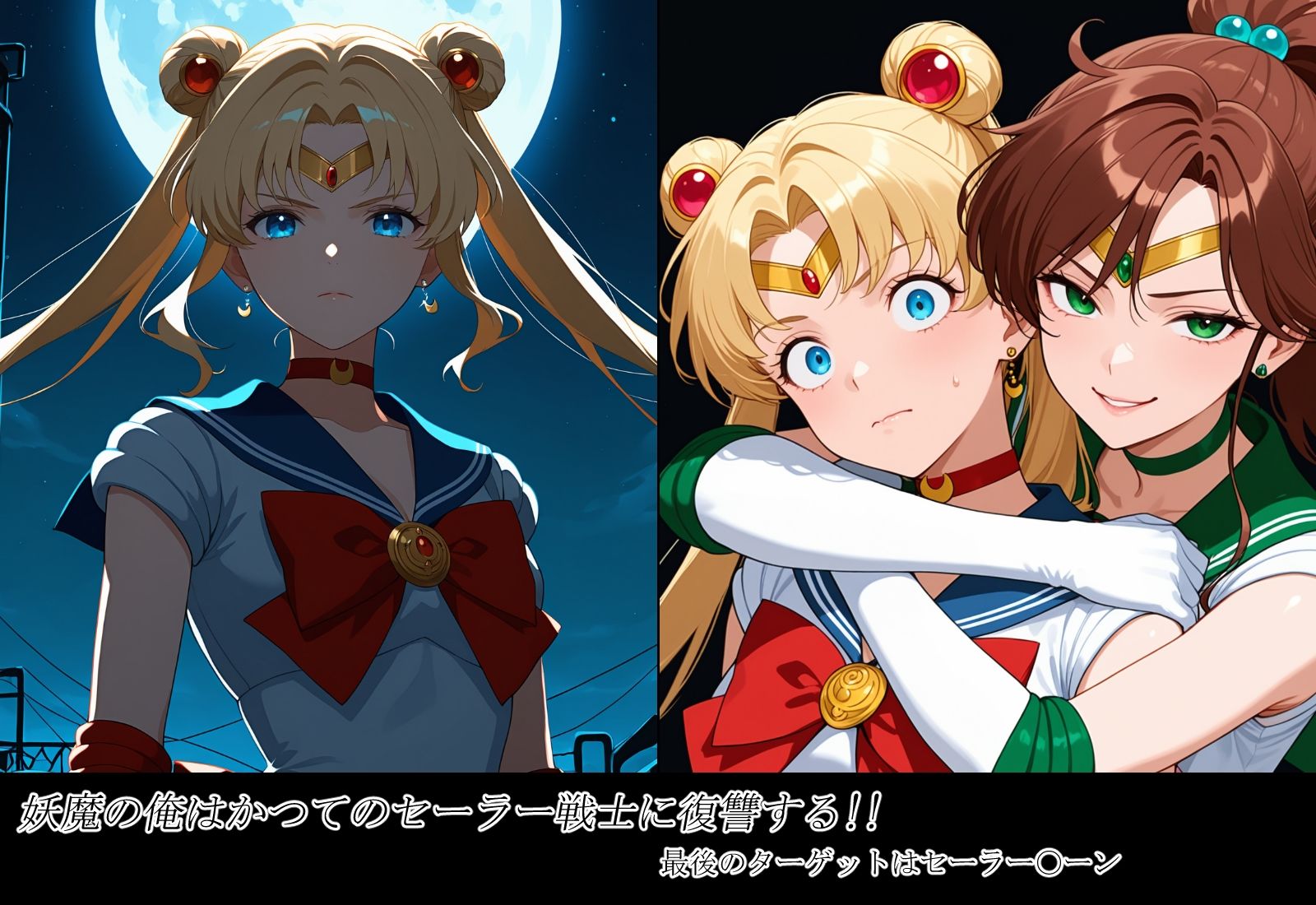 雑魚妖魔の俺がセーラー戦士を堕とすまで5 画像1