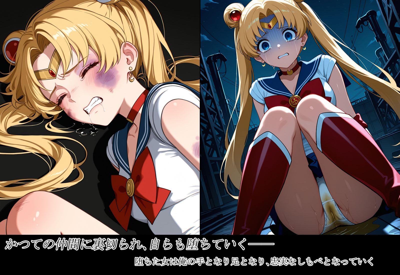 雑魚妖魔の俺がセーラー戦士を堕とすまで5 画像2